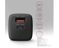 AXAGON ACU-PQ30 Ładowarka sieciowa, PD & QC 30W, QC3.0,4.0/AFC/FCP/PPS/Apple, Czarna - 1353459 - zdjęcie 5